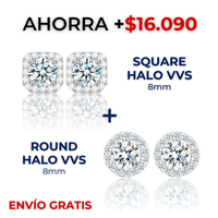 PAREJA HALO VVS | 8mm