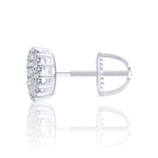 Par de Aros Cluster Oro VVS