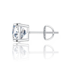 Par de Aros Stud Oro VVS