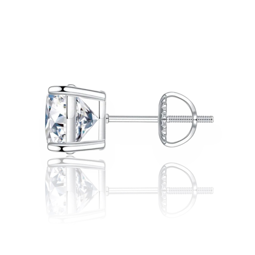 Par de Aros Stud Oro VVS