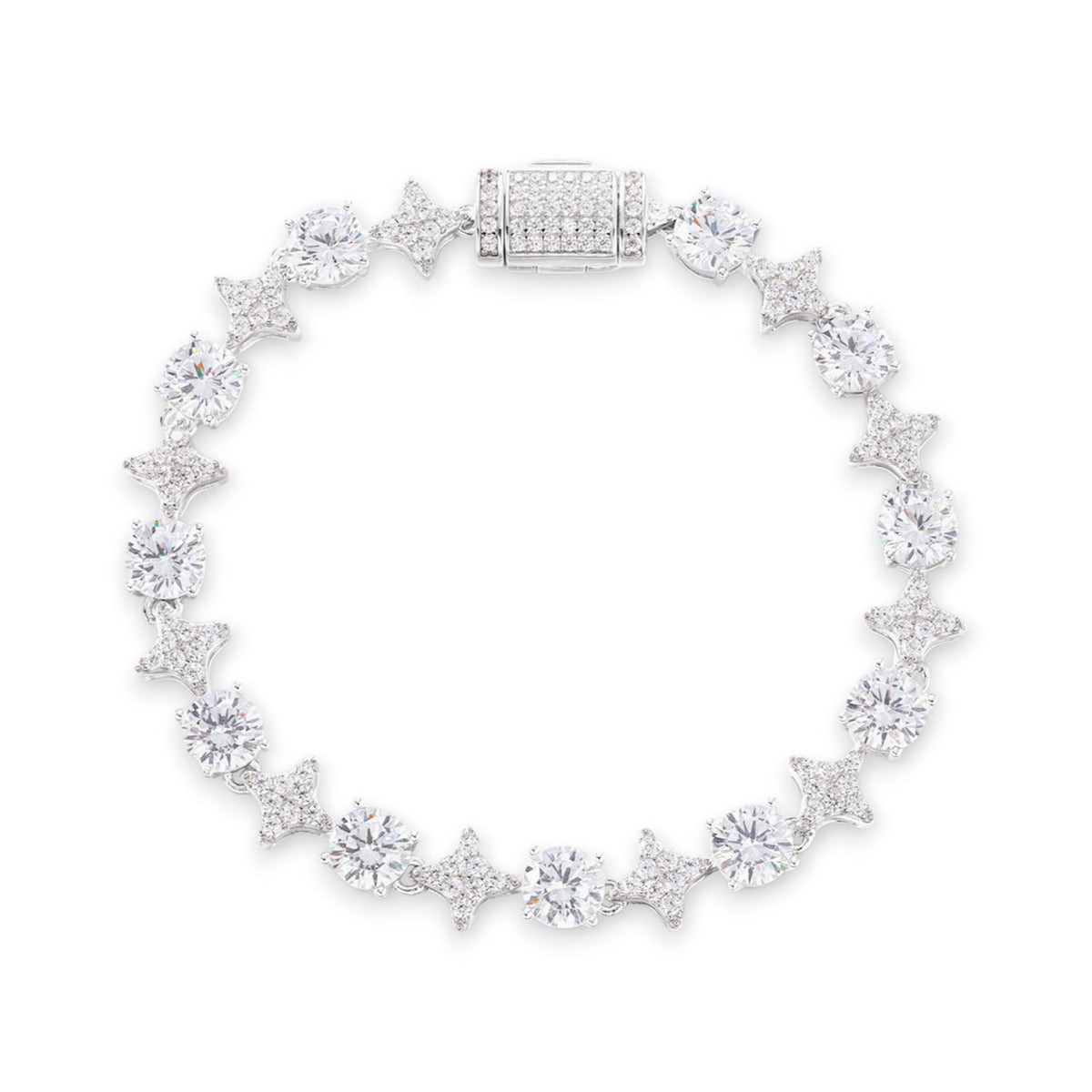 PULSERA STAR MIX ORO VVS