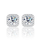 Par de Aros Halo Oro VVS