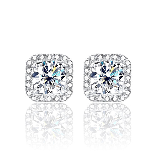 Par de Aros Halo Oro VVS