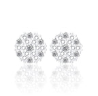 Par de Aros Cluster Oro VVS