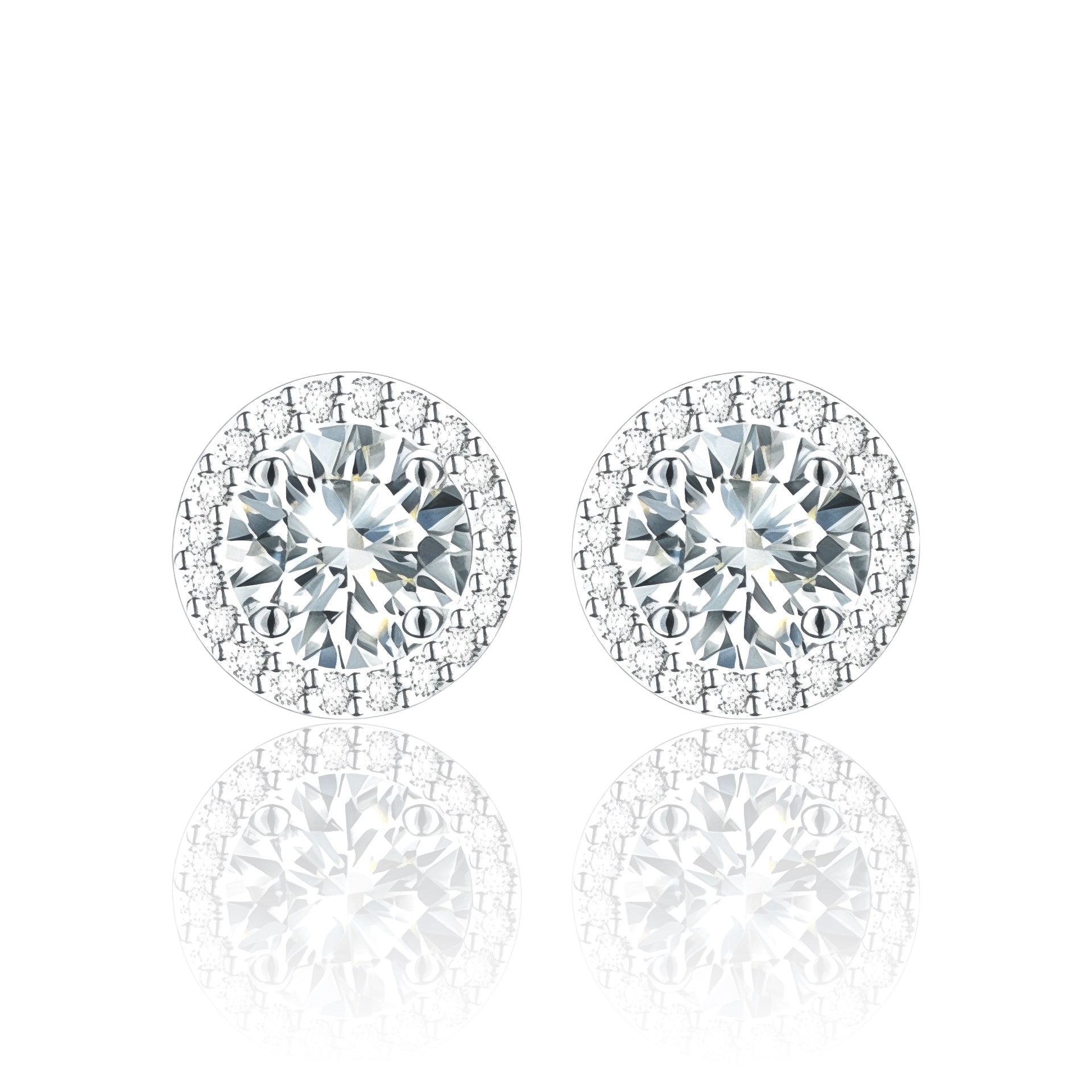 Par de Aros Halo VVS