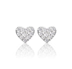 Par de Aros Corazón VVS