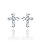 Par de Aros Cruz VVS