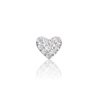 Aro Corazón Plata VVS 1 Un.