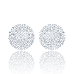 Par de Aros Cluster Oro VVS