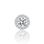 Aro Halo Oro VVS 1 Un.