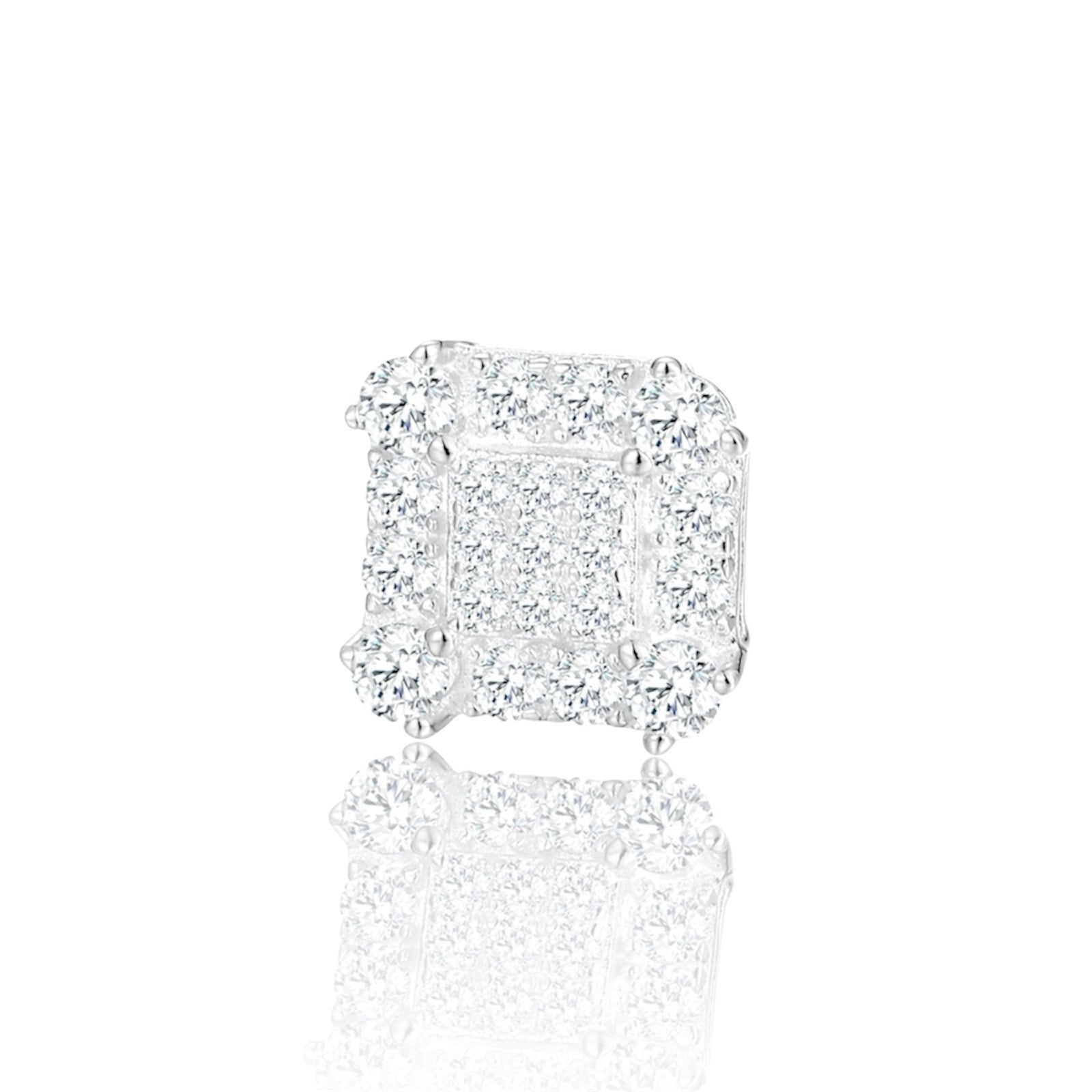 SQUARE CLUSTER ORO VVS | 1 Unidad
