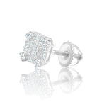 SQUARE CLUSTER ORO VVS | 1 Unidad