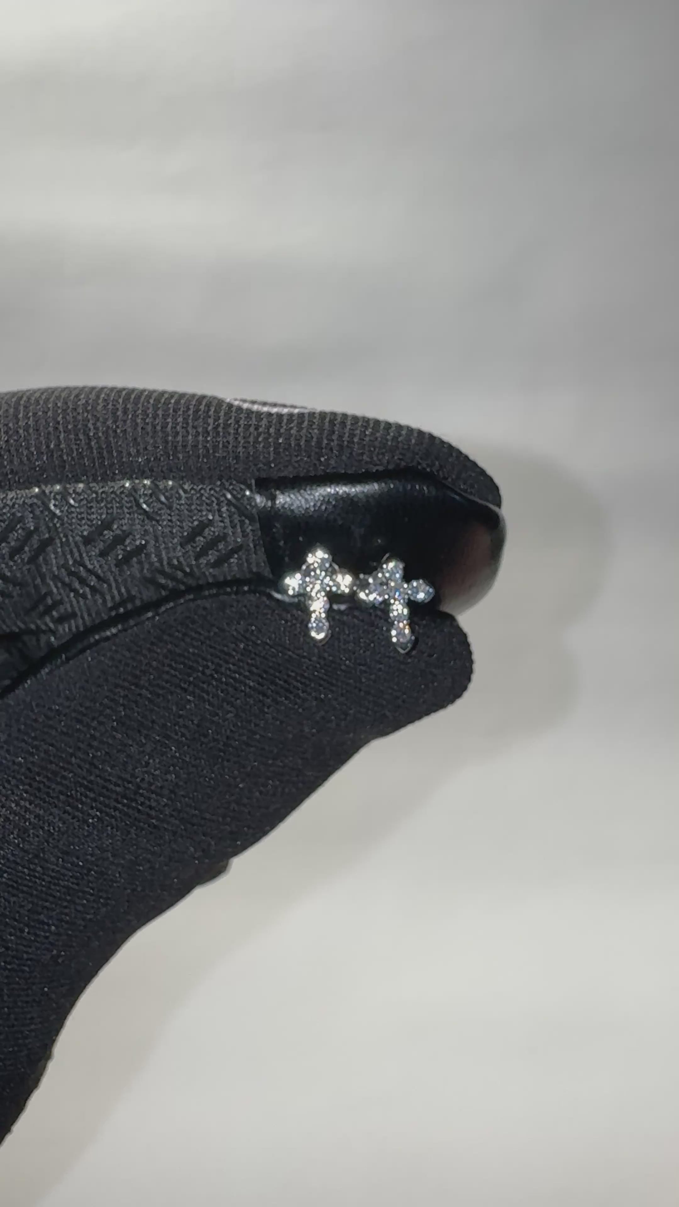 Par de Aros Cruz VVS