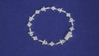 PULSERA ANJ CROSS ORO VVS