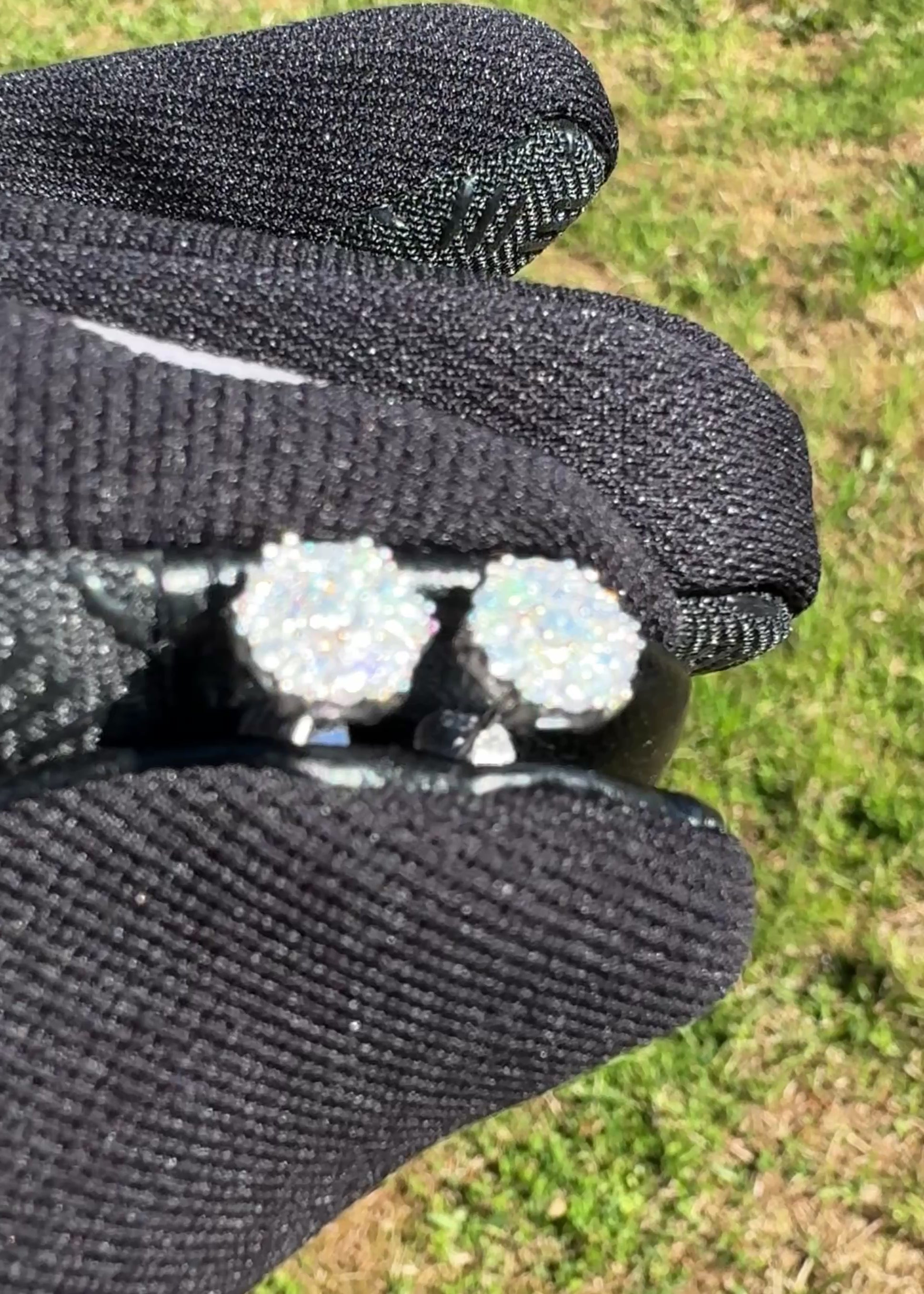 Par de Aros Cluster Oro VVS